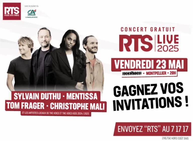 Retour du « RTS Live » à Montpellier, le 23 mai 2025