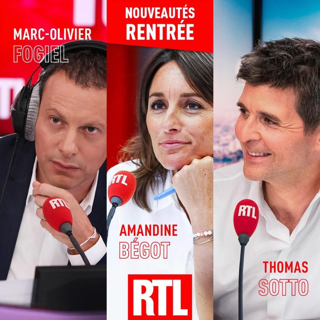 RTL dévoile ses nouveautés pour la rentrée 2025 : le retour de Fogiel, une nouvelle voix à midi, et du renfort à 8h