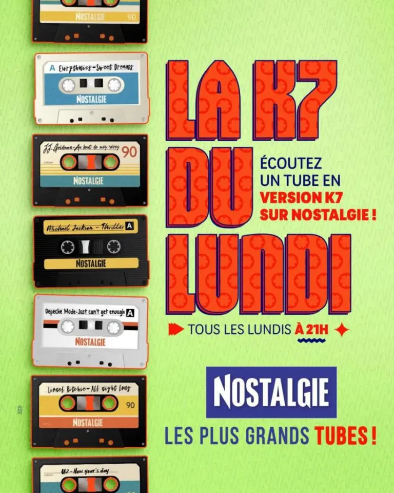 Nostalgie rembobine : « La K7 du lundi » démarre ce soir