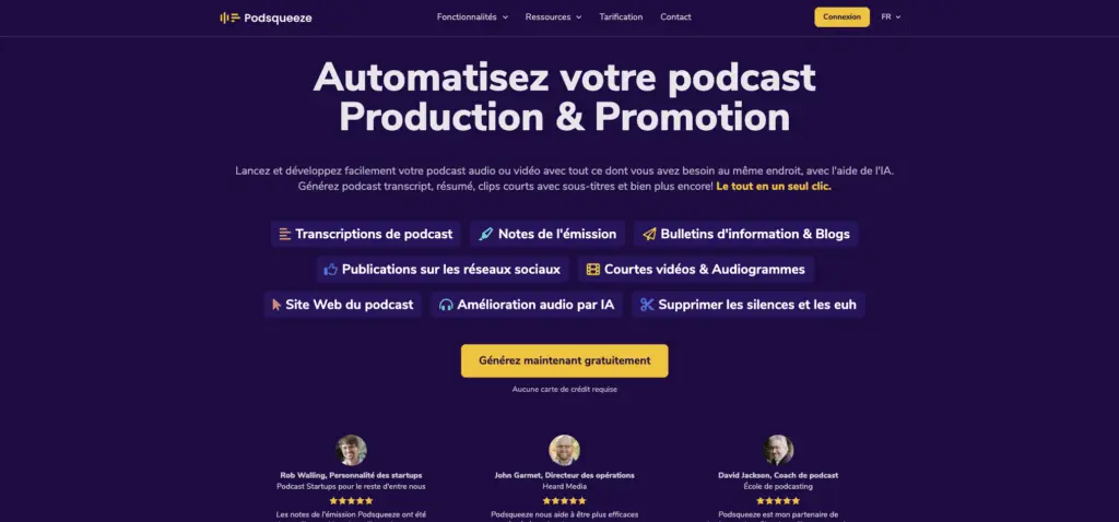 Podsqueeze lance un outil SEO gratuit pour aider les podcasteurs Ã  gagner en visibilitÃ©