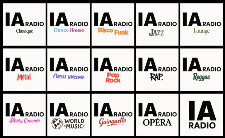 IA RADIO : le premier bouquet de webradios 100% générées par lâIA