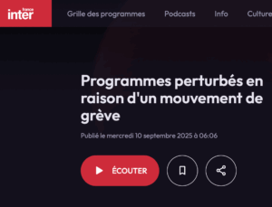 France Inter et Ici paralysées par une grève très suivie