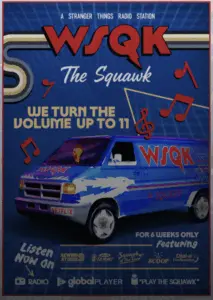 WSQK, la fausse-vraie radio de Stranger Things