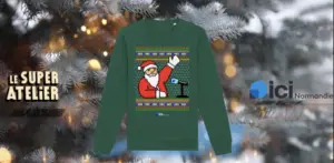Le sweat de NoÃ«l 100% local Ã  gagner sur ICI Normandie