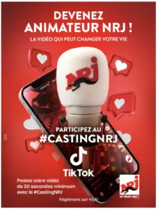 Devenez animateur sur NRJ !