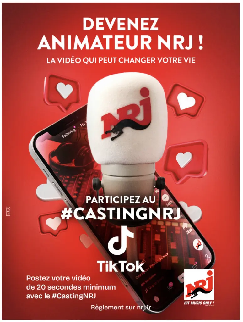 Devenez animateur sur NRJ !