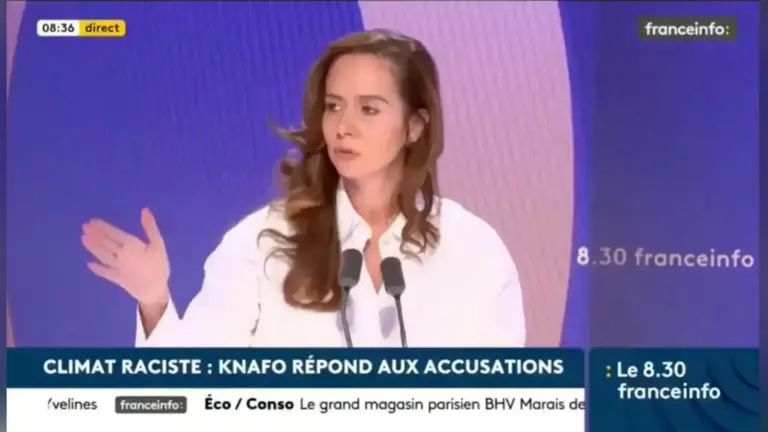Sarah Knafo : interview explosive sur Franceinfo
