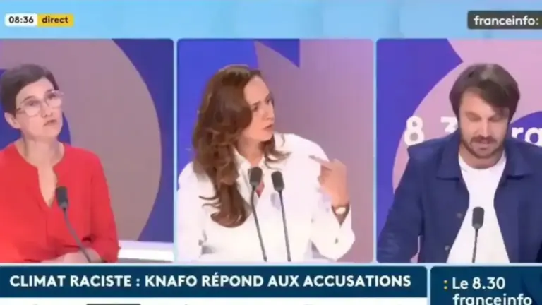 Interview de Sarah Knafo : accusations de comportement militant et soutien de la SDJ