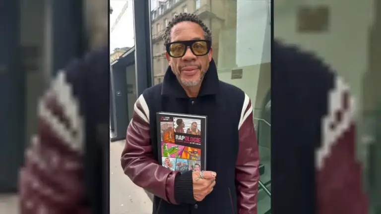 Joey Starr avec la BD "Rapologie"