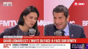 Apolline de Malherbe recadre David Lisnard, arrivé chez « Apolline Matin » sur RMC avec une minute de retard