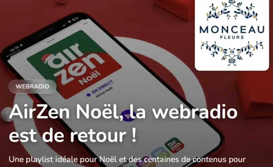 AirZen Noël : la webradio festive qui va illuminer vos fêtes