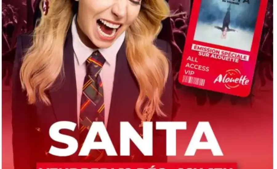 Alouette en direct du Zénith de Nantes avec SANTA