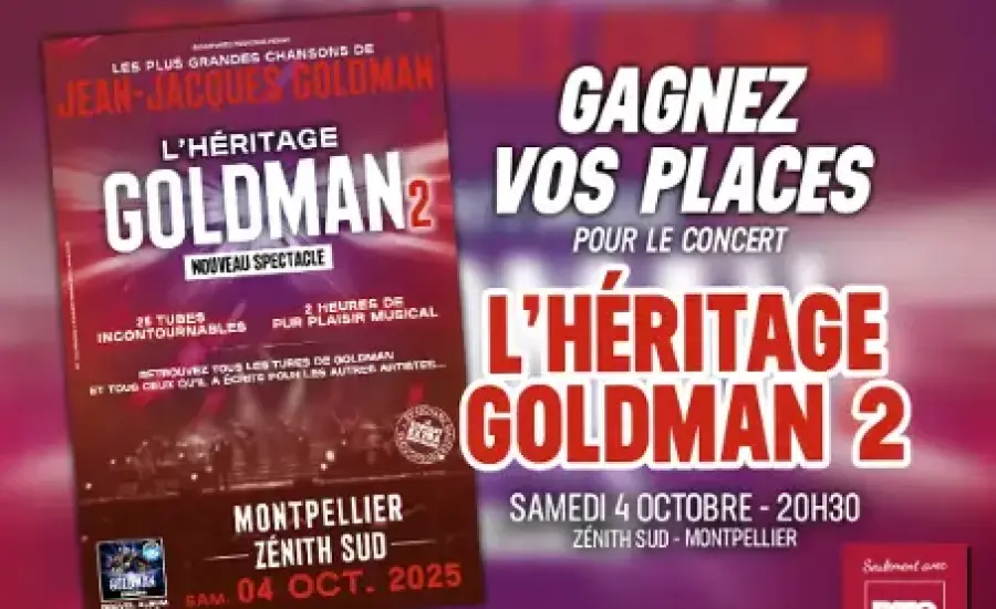 Chantez Goldman au Zénith avec l’Héritage : RTS cherche une voix du Sud