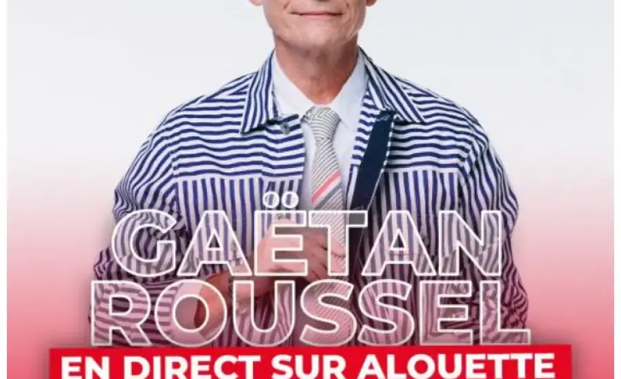 Gaëtan Roussel en live sur Alouette