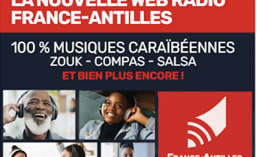 Le journal France-Antilles lance sa webradio musicale 100 % caribéenne