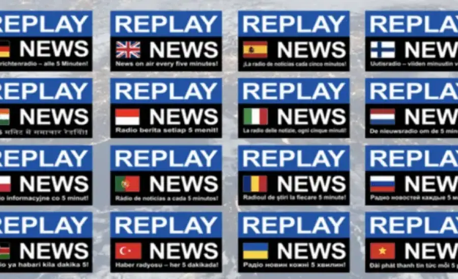 Replay News : la radio info non-stop parle désormais 24 langues